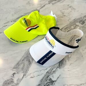 Two US Open Pickleball Championship Official Hats. Naes Florida-New/Unworn.